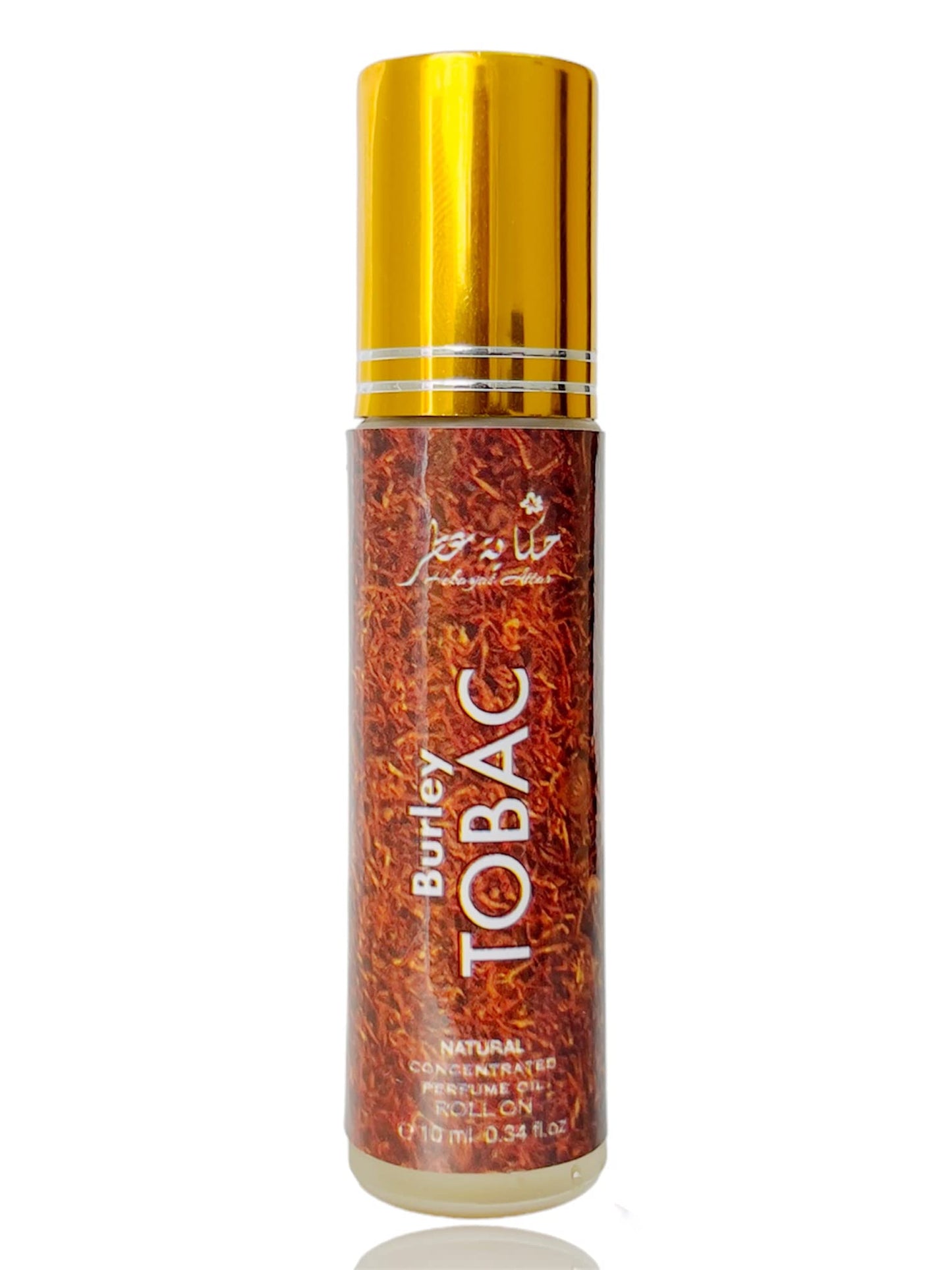 Burley TOBAC 10 ml Natural Perfume Oil Roll On Attar Oil Tobacco Scent Made in Dubai UAE