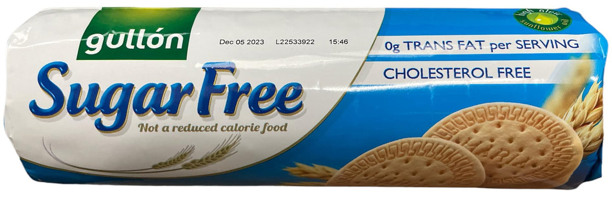 Gullon Maria Buscuits Sugar Free Cookies - No Cholesterol, 0 trans fat - 7 Ounce - Pack of 4