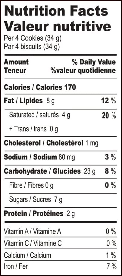 Britannia Good Day Cashew Cookies Family Pack 8.15oz (231g) - Breakfast & Tea Time Snacks - Delicious Grocery Cookies - Halal and Suitable for Vegetarians (Pack of 8)