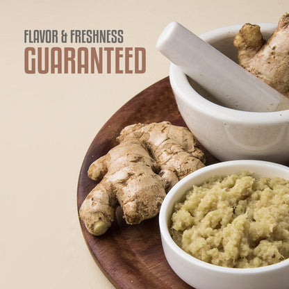 HEMANI Fresh Ground Ginger Paste 26.5 OZ (750g) - For Cooking & Marinade - Non GMO | Premium Gourmet Quality