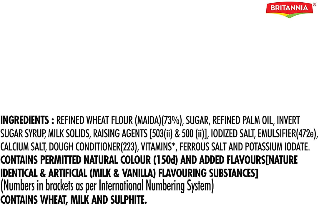 BRITANNIA Marie Gold Cookies 8.8oz (250g) - Biscuits Pour l'heure du th - Crispy Tea Time Snack - Delicious Grocery Cookies - Suitable for Vegetarians (Pack of 4)