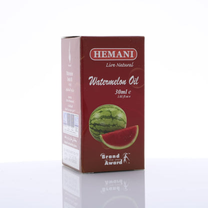 Hemani Watermelon Oil 30mL (1 OZ) - Edible Food Grade Oil - Internal & External Use