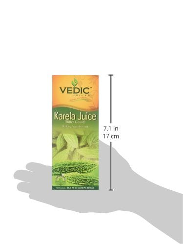 Vedic Karela Juice | Supports Healthy Blood Sugar Level (Bitter Gourd/Bitter Melon) 500ml