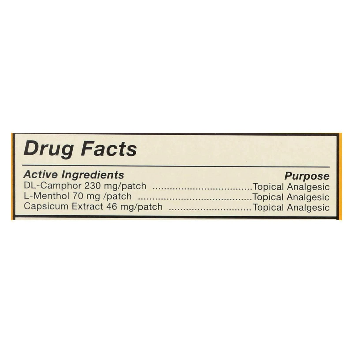 Tiger Balm Pain Relieving Patch Large 4 Each (Pack of 2)