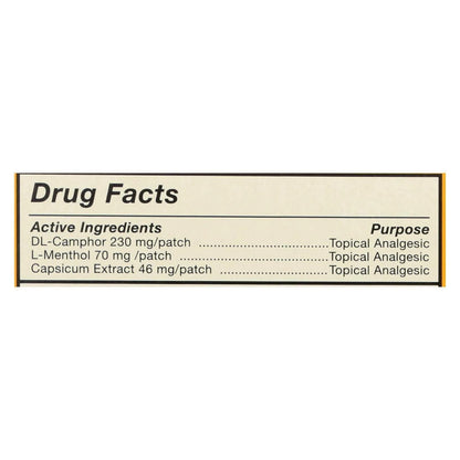 Tiger Balm Pain Relieving Patch Large 4 Each (Pack of 2)