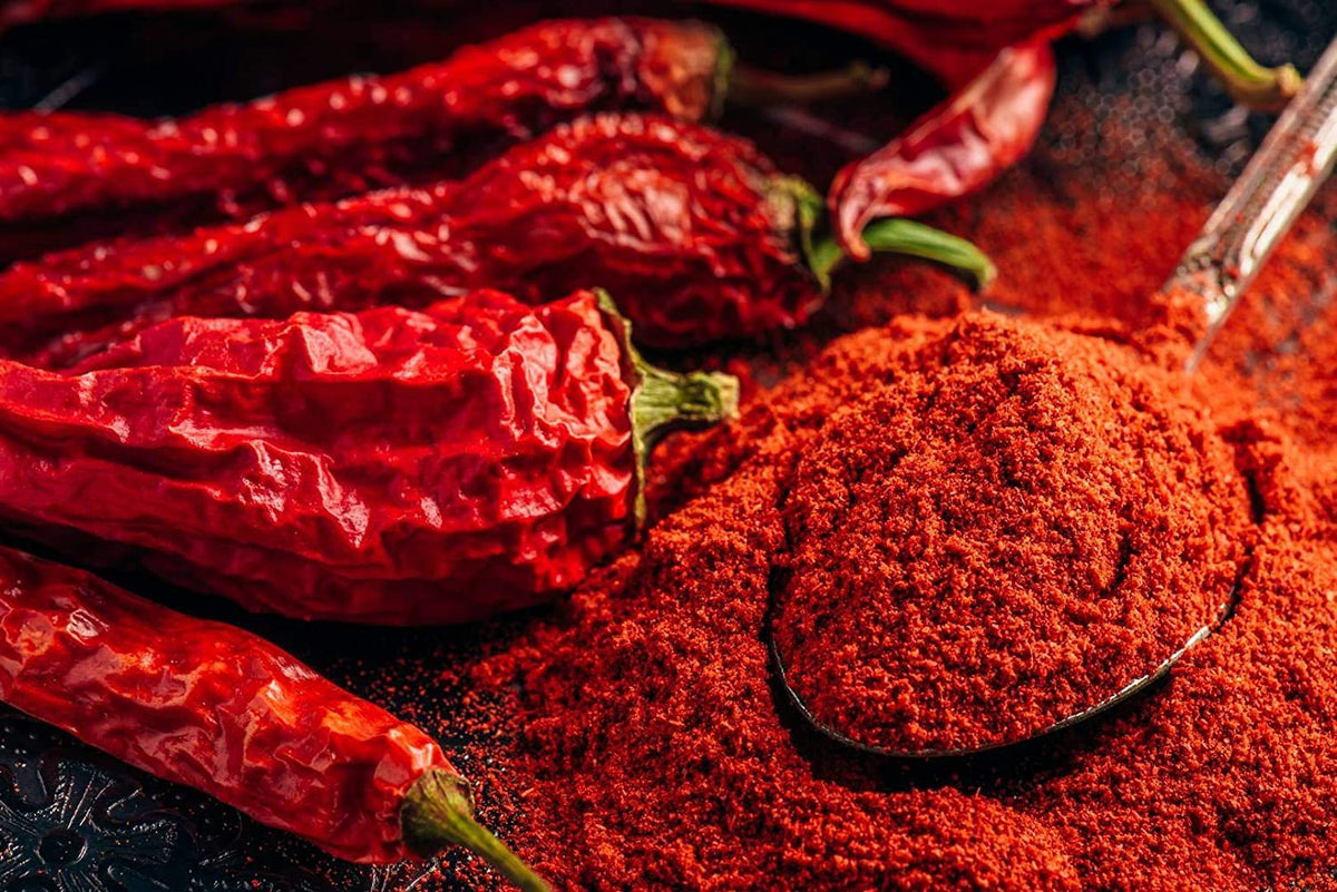 HEMANI Red Chilli Powder - Indian Spice 200G (7 OZ) - Gluten Free - NON-GMO - Vegan - No Color Added - No Salt or fillers - Indian Origin