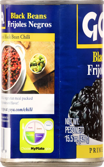 Goya Premium Black Beans, 15.5 Oz