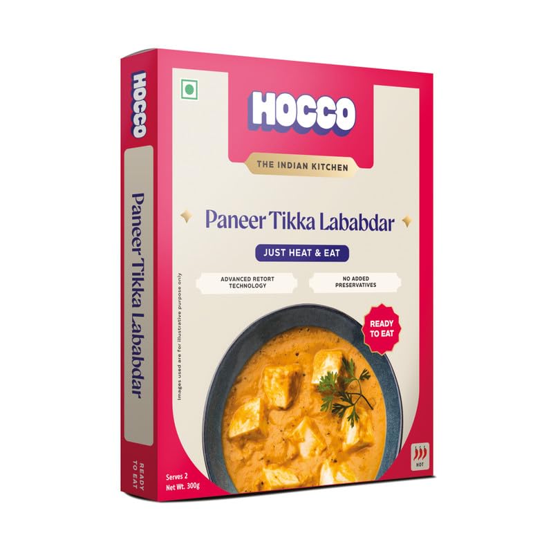 HOCCO Ready To Eat Paneer Tikka Lababdar, 300gm
