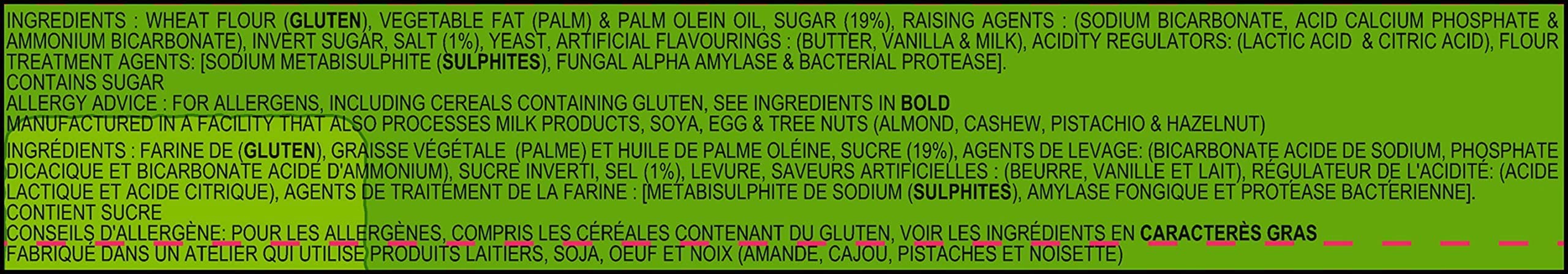 BRITANNIA Crackers 50 50 Sweet and Salty Biscuit 2.19oz (62g) - Delicious, Light & Crispy Grocery Cookies - Best Treat for Friends & Family (Pack of 6)