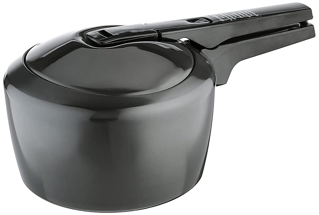 Hawkins Futura 3 Litre Pressure Cooker, Hard Anodised Inner Lid Pressure Cooker, Pan Cooker, Black (FP30)