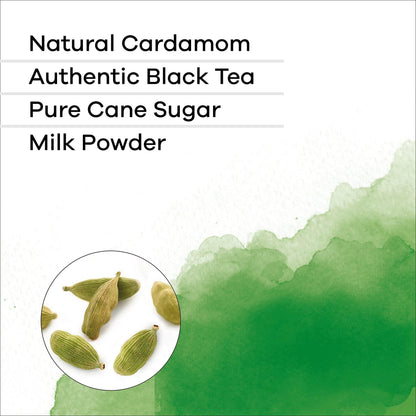 Quick Tea Cardamom Chai 10 pouches - Food / Masala / Dal