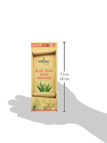 Vedic Organic Aloe Vera Juice | Daily Overall Health Support 500ml