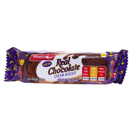 Maliban Chocolate Cream Biscuit 100g