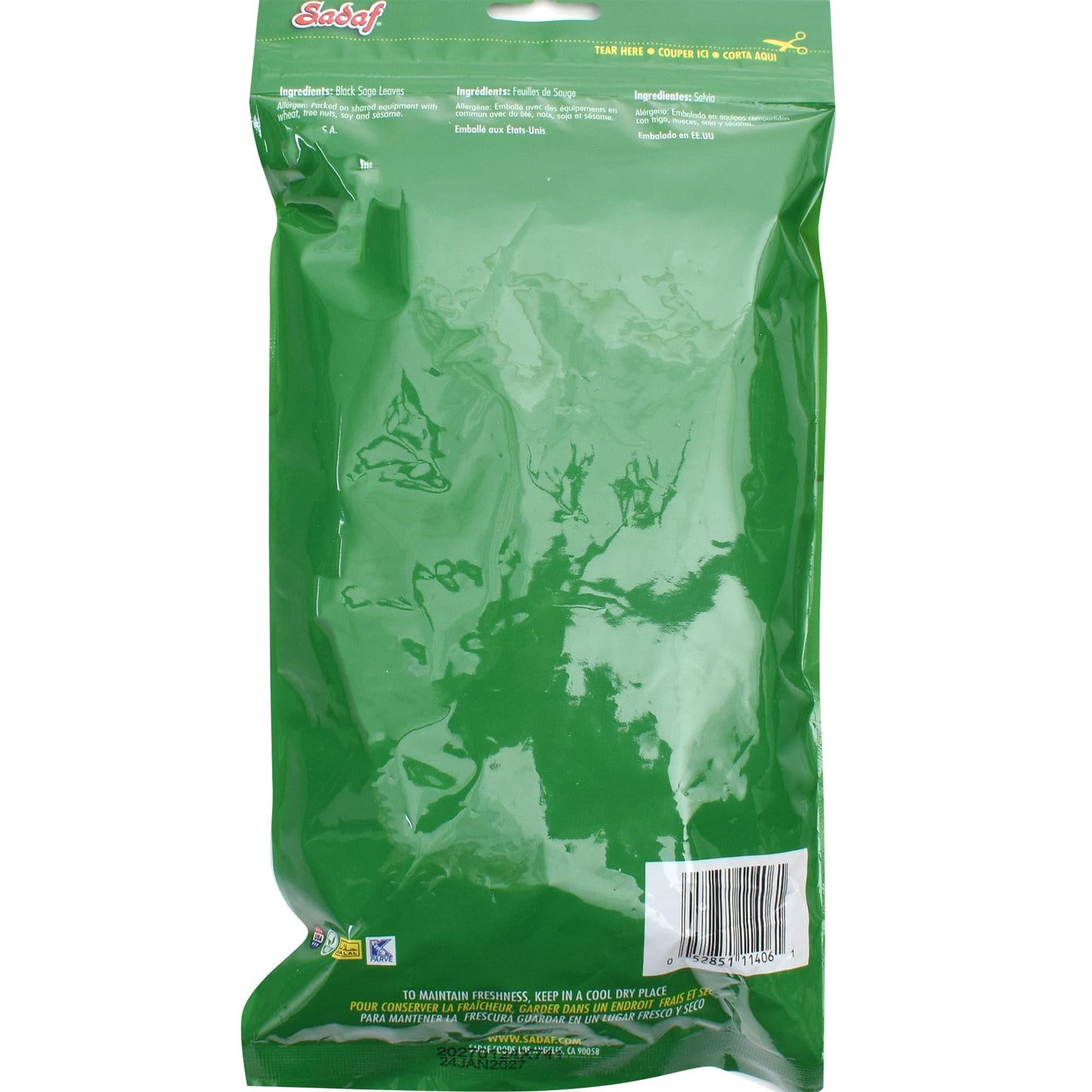 Sadaf Sage Leaves 3 Oz - Food / Masala / Dal