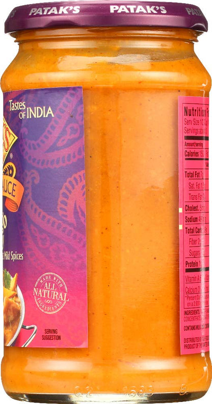 Patak's Mango Curry Simmer Sauce, 15 Fl Oz