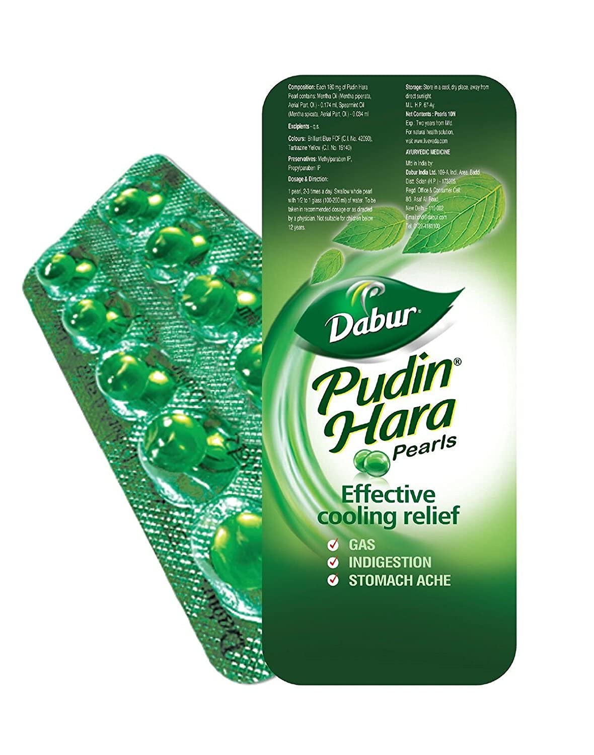 Pudin Hara Pearls (2 Strips of 10 Each)