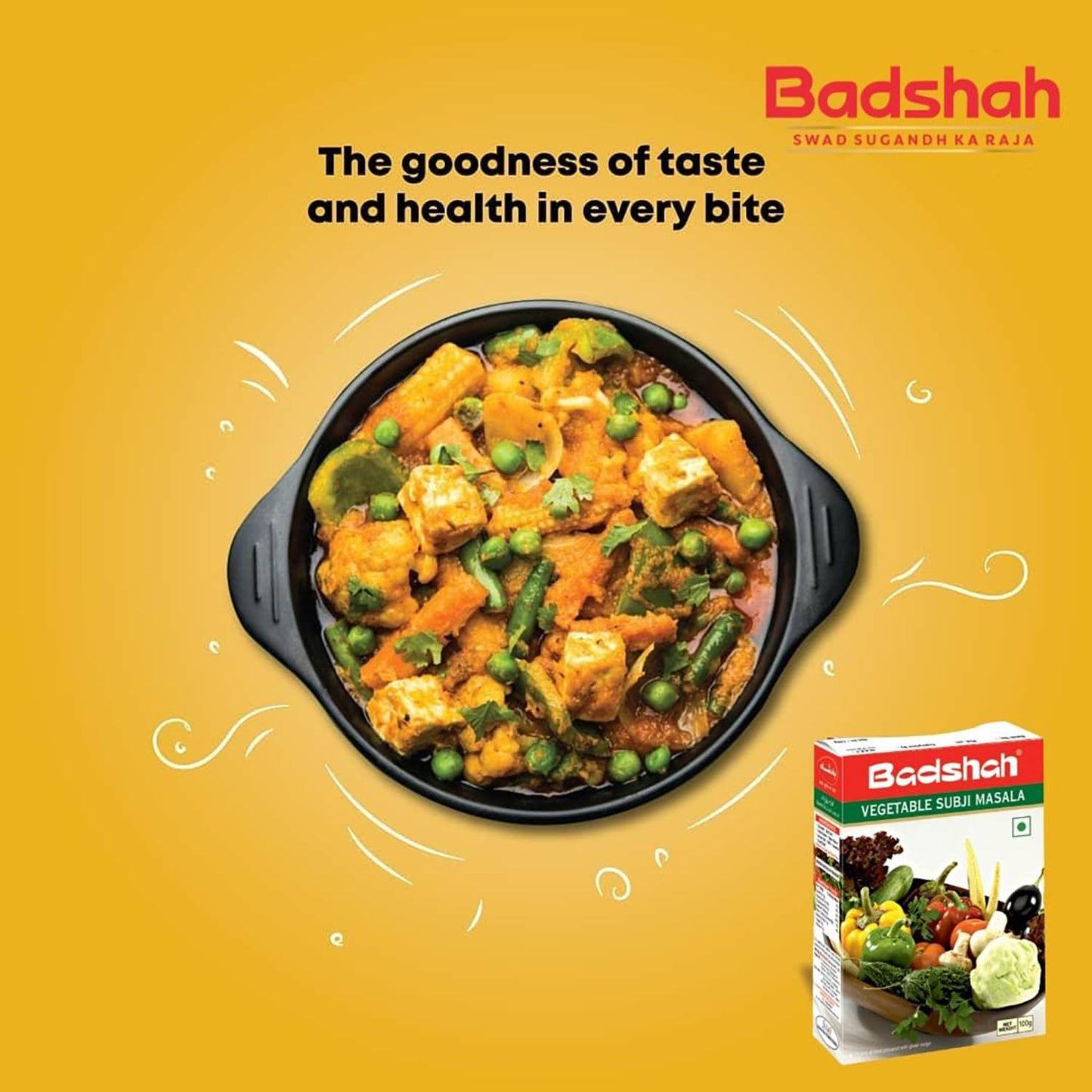 Badshah Vegetable Subzi Masala 100 gms