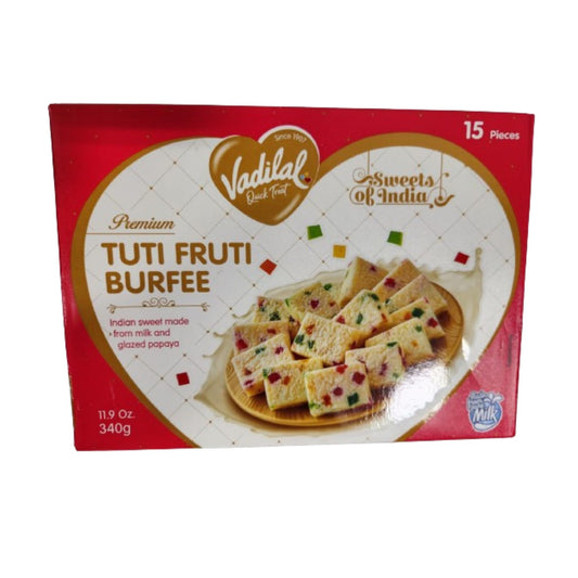 Vadilal Tuti Fruti Burfee 340gm