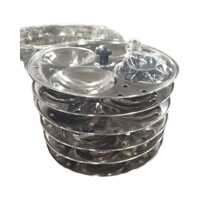 Vinod St St cooker with Multilayer Idli Stand 6 plates