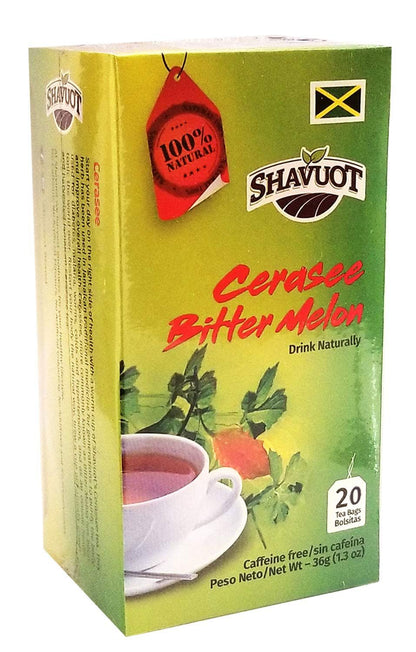Shavuot Jamaican Cerasee Tea 24 Tea Bags (Pack of 3)