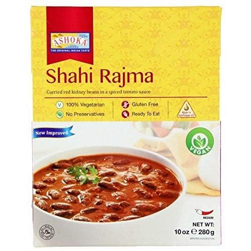 Ashoka Shahi Rajma - (curried red kidney beans in a spiced tomato sauce) - 280g - (pack of 3)