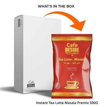 Cafe Desire Tea Latte Unsweetened Masala 650 Grams
