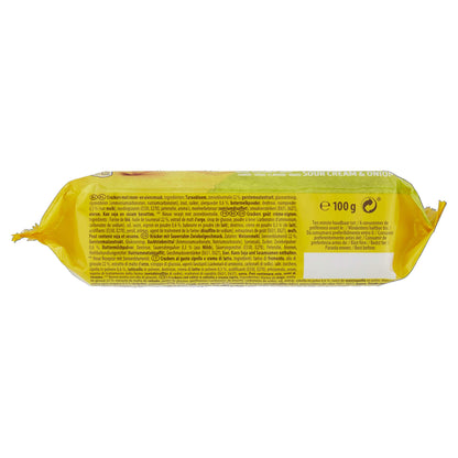 TUC Crackers | TUC Biscuits | Crispy Salted Crackers with Sour Cream & Onion Flavor | LU Cookies | 3.52 Ounce Total Weight