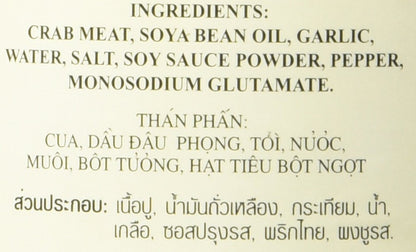 Crab Paste with Soya Bean Oil