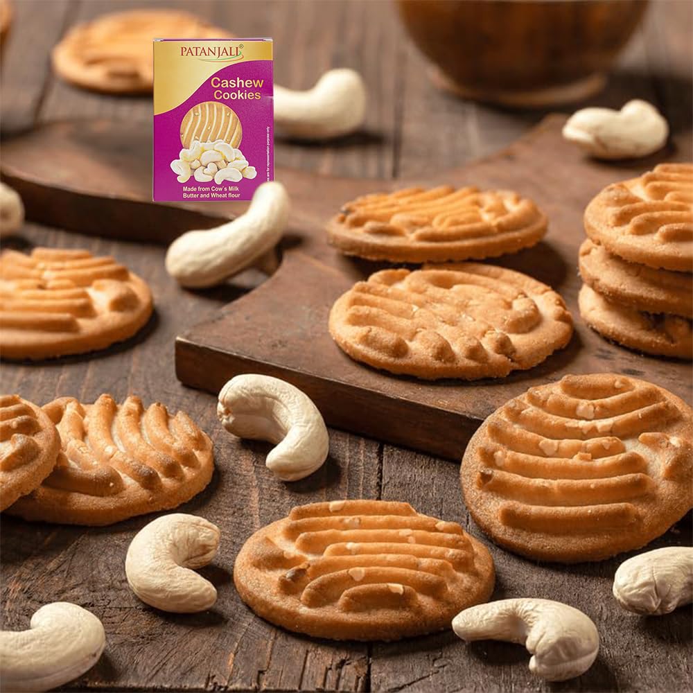 Patanjali Cashew Cookies Pack Of 3-200g