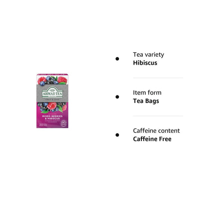 Ahmad Tea, Mixed Berries - 20 Tea Bags