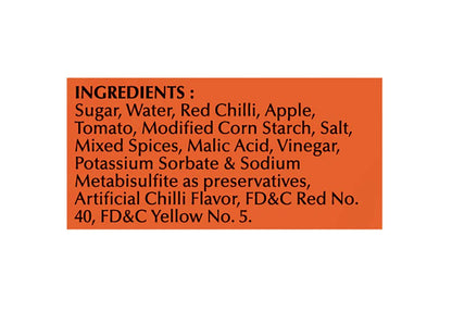 National Red Chilli Sauce 850 gms - Pickles & Paste