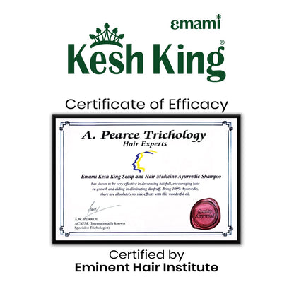 Emami Kesh Kingh Scalp and hair medicine anti - hairfall shampoo- 340ml