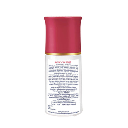 Yardley 1 London London Rose Deodorant Roll-On 50Ml