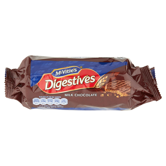 Mcvites Digestive Biscuits Milk Chocolate 266 gms