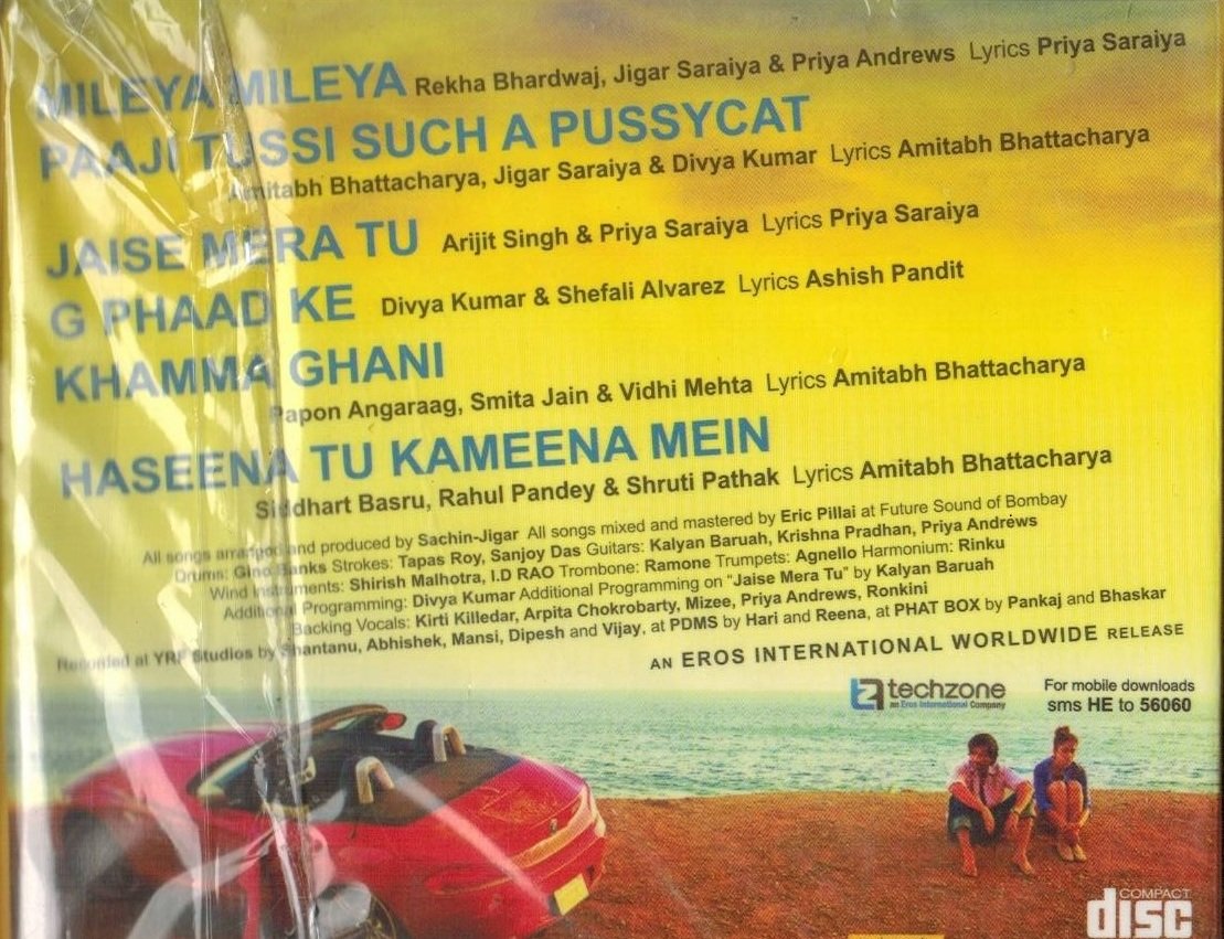 HAPPY ENDING [Audio CD] SAIF ALI KHAN , ILEANA D CRUZ , GOVINDA