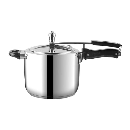 Vinod Pressure Cooker Stainless Steel Inner Lid - 7 Liter Sandwich Bottom Indian Pressure Cooker Induction Friendly Cooker Best Used For Indian Cooking, Soups, and Rice Recipes, Quinoa