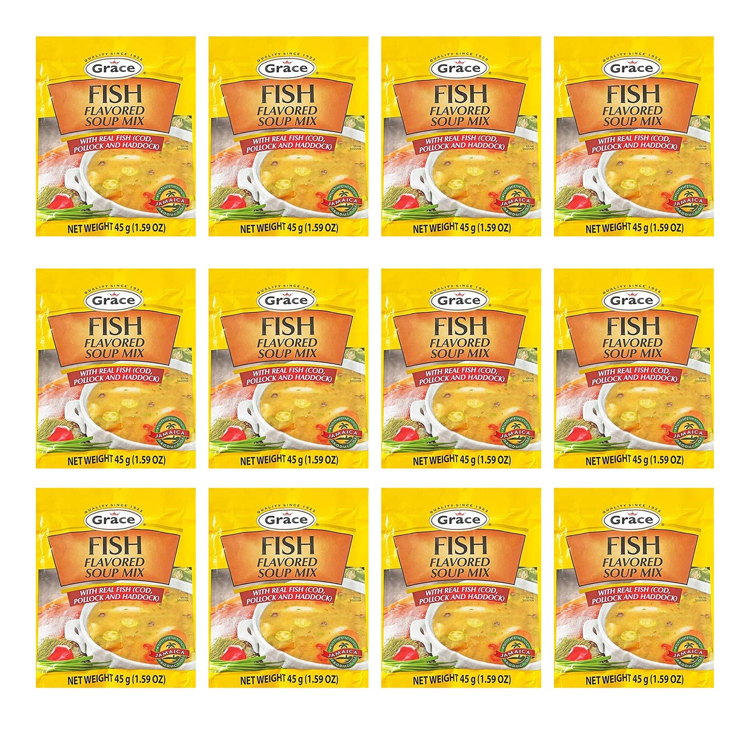 Grace Fish Tea Soup Mix (Pack of 6)