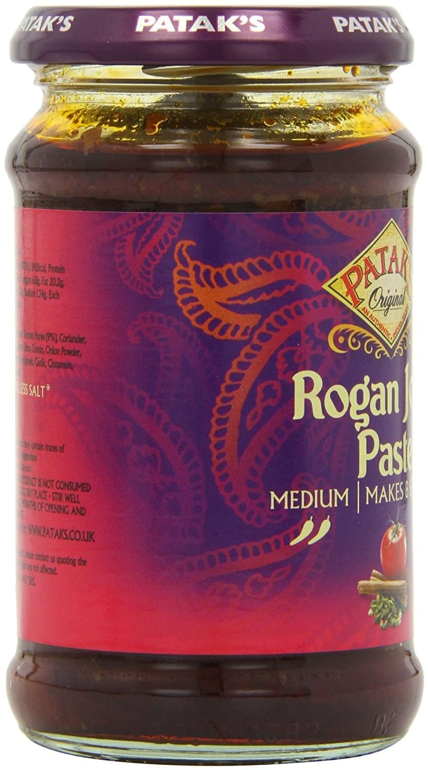 Patak's Rogan Josh Spice Paste 283g - Pack of 2