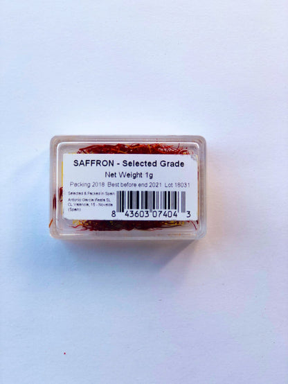 The Gathering of Saffron Brand Saffron 1 Gram