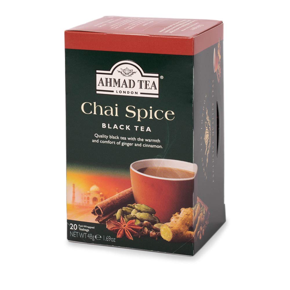 Ahmad Tea Digest- Chai Spice Black Tea 20 foil wrapped