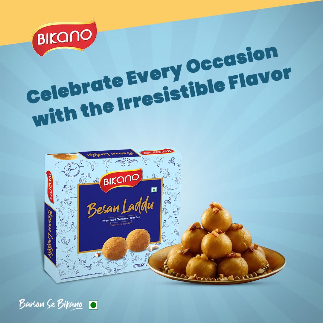 Bikano Besan Laddu - 400 Gms