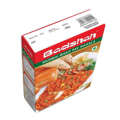 Badshah Masala Mumbai Bhaji Pav Masala 100 Grams Each (Pack of 12)