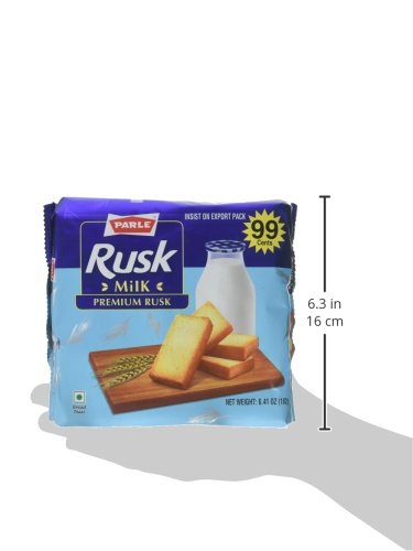 Parle, Premium Rusk Biscuits, 182 Grams(gm)
