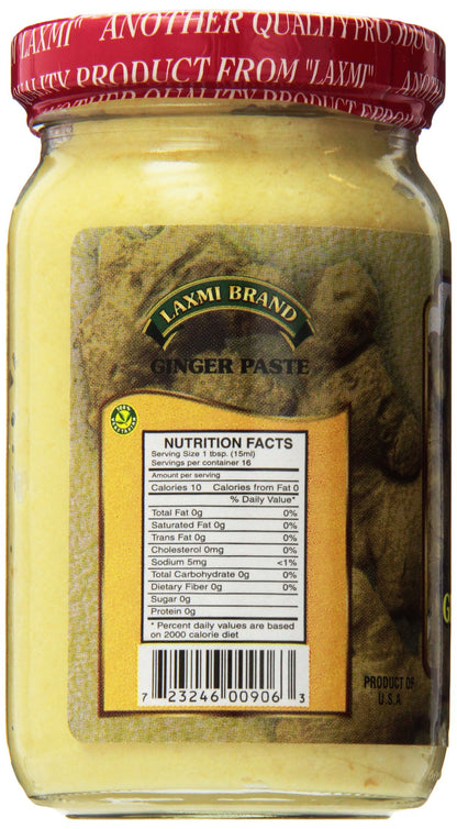 Laxmi Ginger Paste 8 oz - Pickles & Paste