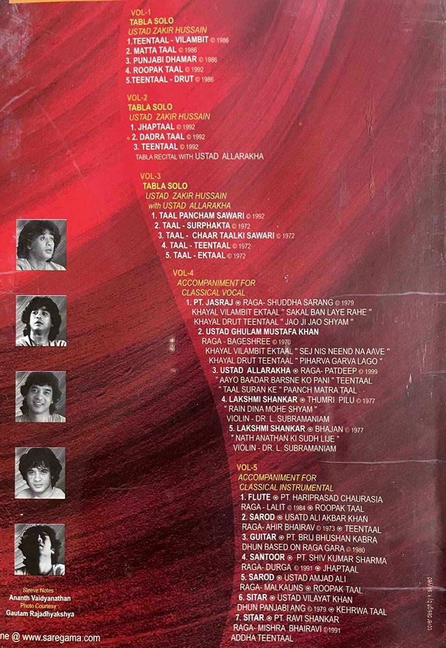 Legends-Ustad zakir hussain the versatile genius [Audio CD] Ustad zakir hussain