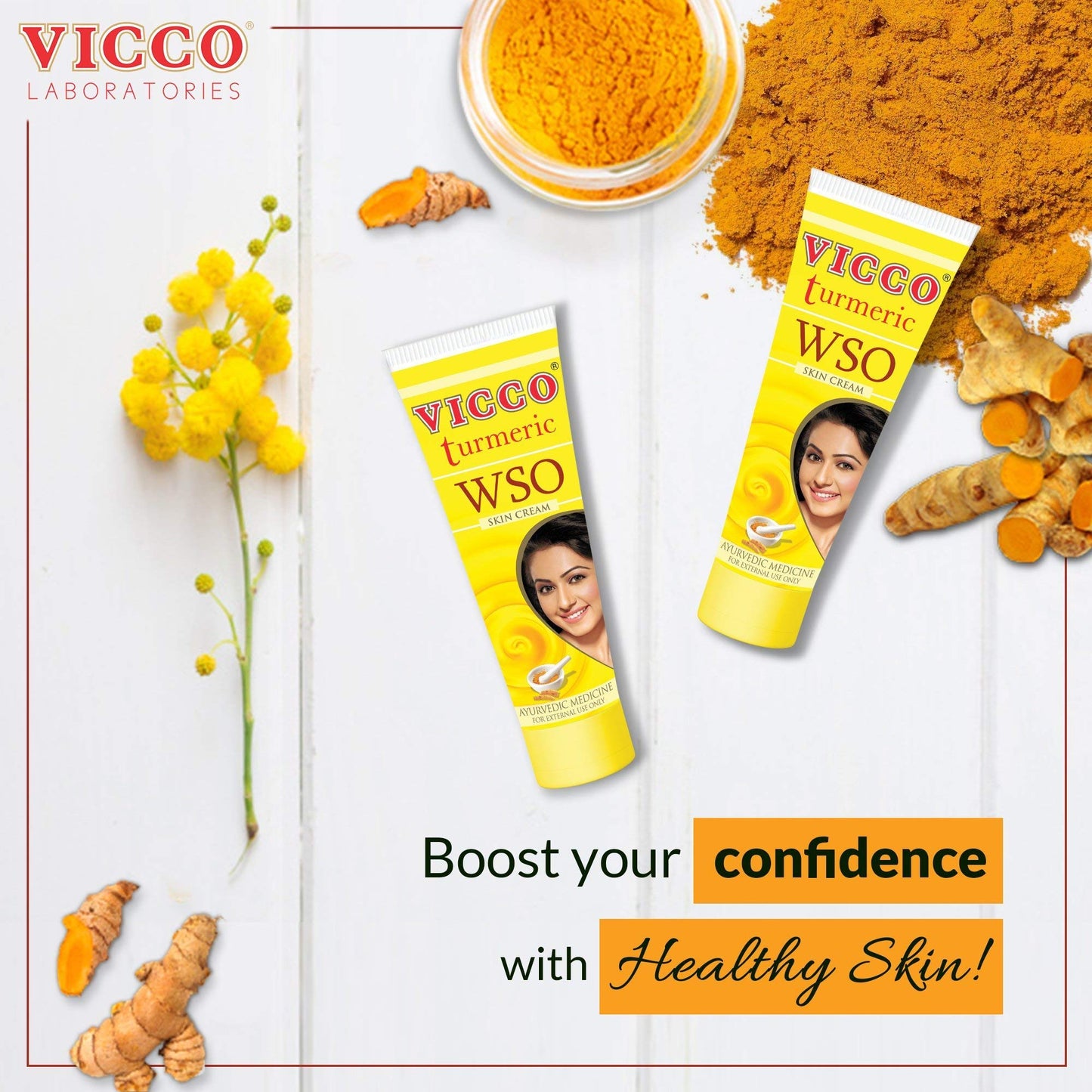 Vicco Turmeric-WSO Skin Cream - 60g