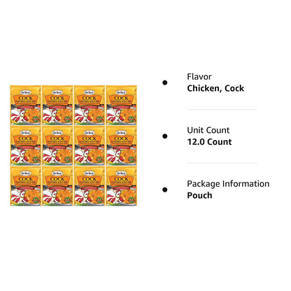 Grace Cock Flavored Soup Mix, 1.76 Oz (Pack of12)