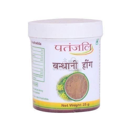 Patanjali Bandhani Asafoetida, 25 Gm (Hing)