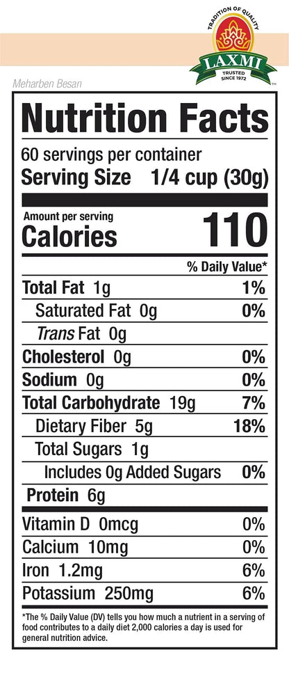 Meharban Besan Gram Flour 4 lbs - Atta / Rice / Dal