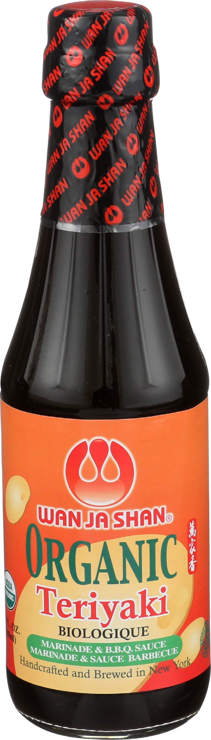 WAN JA SHAN Organic Teriyaki Sauce, 10 FZ